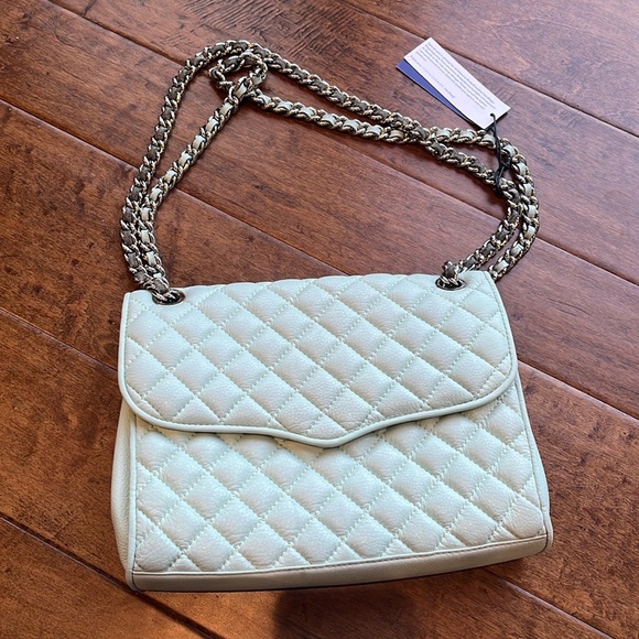 Rebecca Minkoff Quilted Leather Crossbody Bag - Picture 1 of 9
